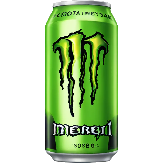 Monster energy drink emoji