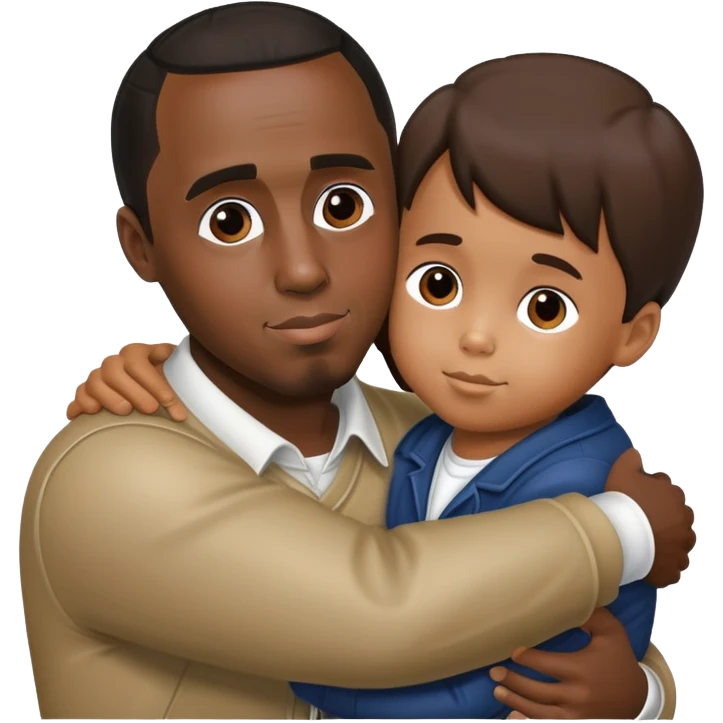 P. Diddy hugging a child emoji