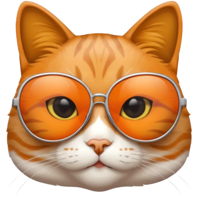 Cat in sunglasses emoji