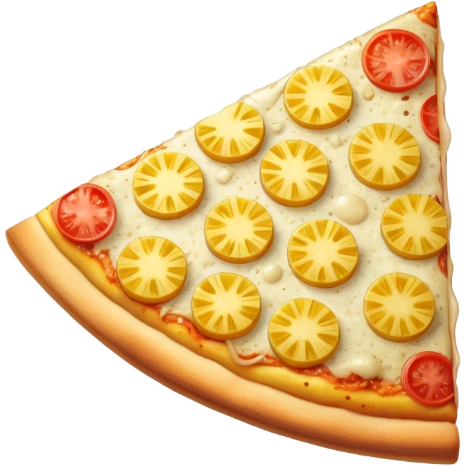 Pineapple pizz emoji
