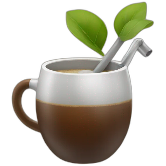 tomando mate emoji