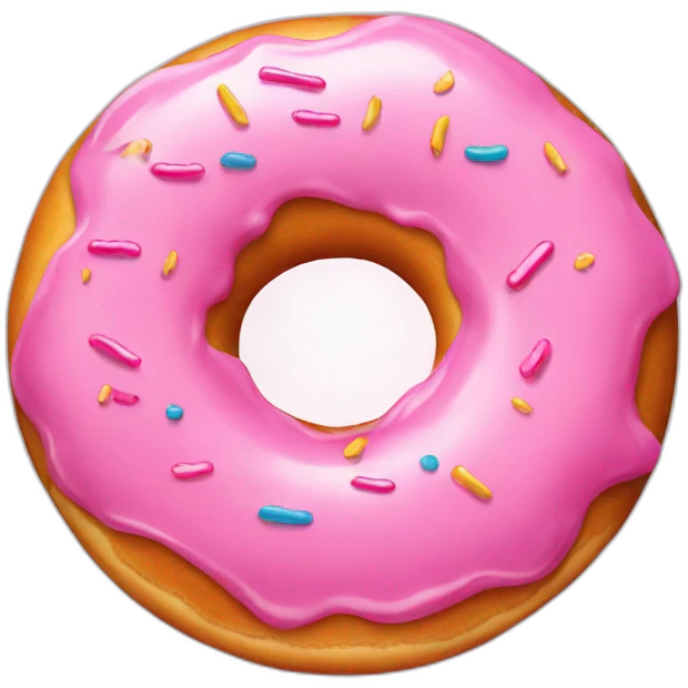Donuts pink emoji