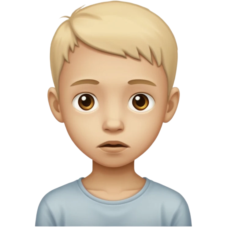 criança desnutrida emoji