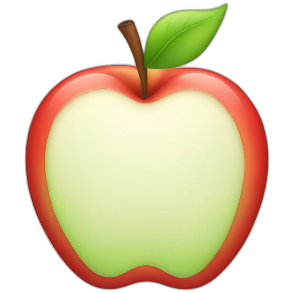 Apple logo emoji