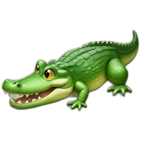 Mini crocodile  emoji