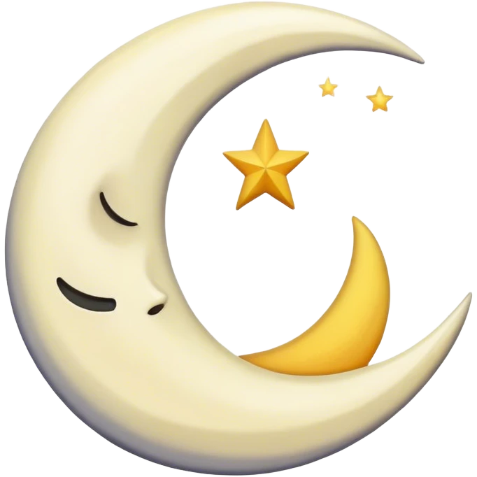 waning crescent emoji