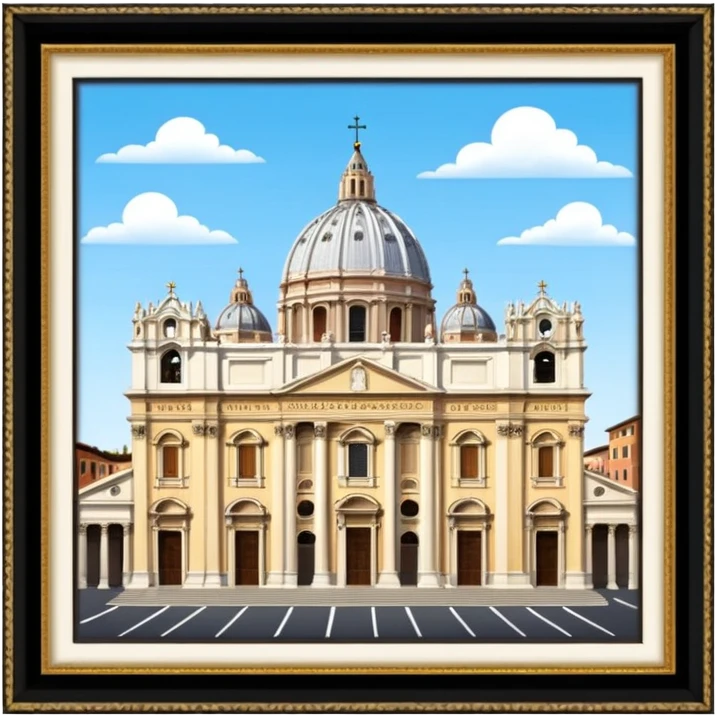 saint peter's church rome emoji
