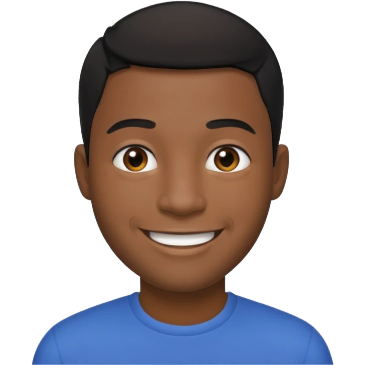 Black guy emoji