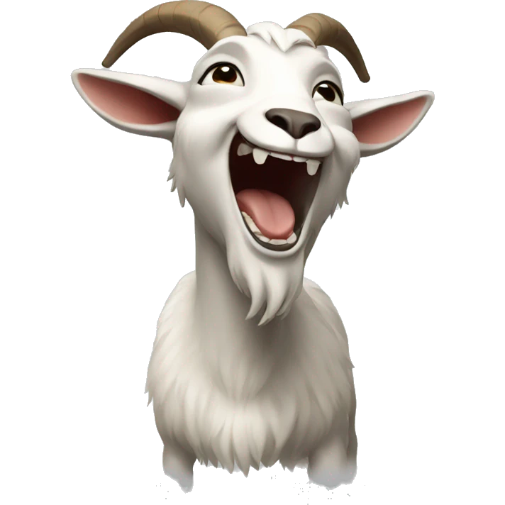 laughing goat emoji