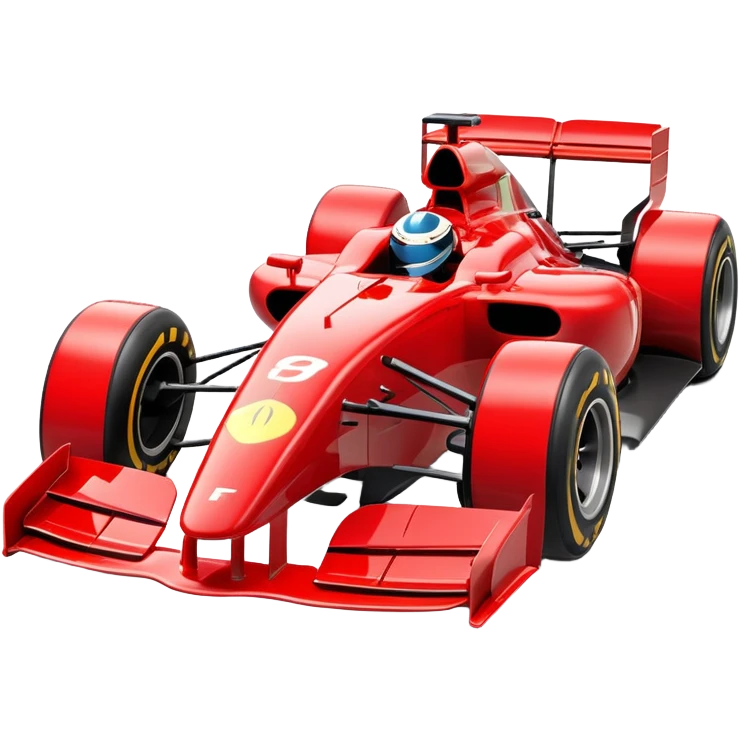 F1 racing car emoji