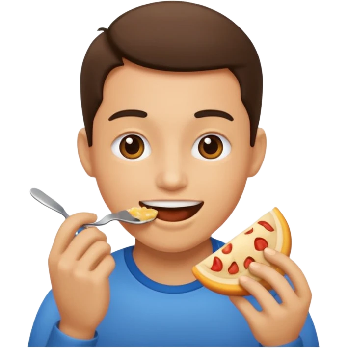 Eating  emoji