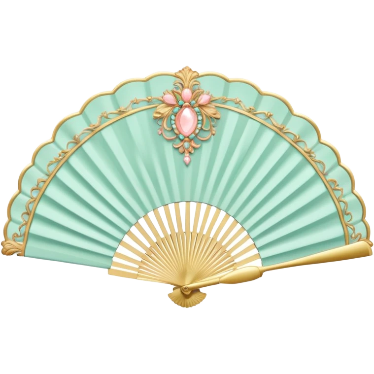 rococo fan emoji