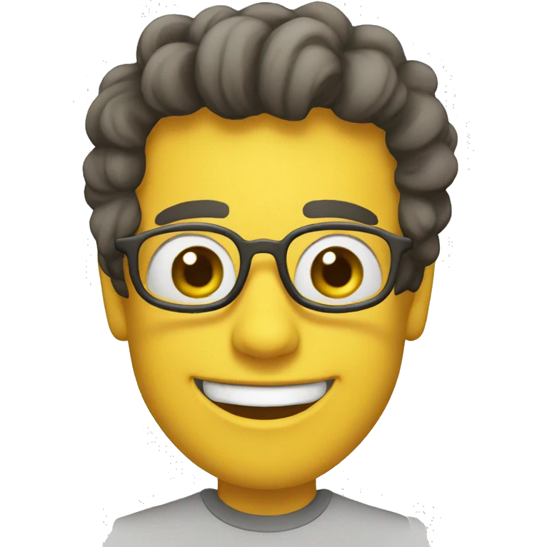 Mono feliz emoji