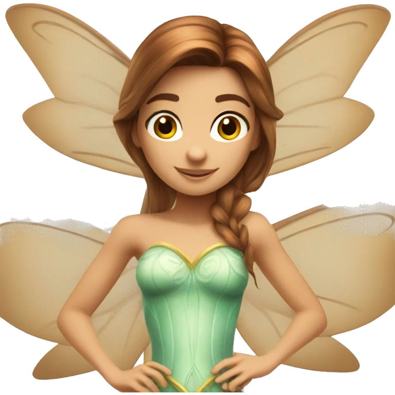 brown hair winx fairy emoji