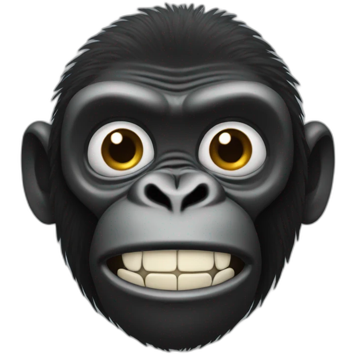 Un gorille emoji