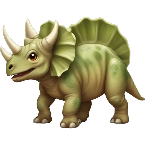 triceratops  emoji