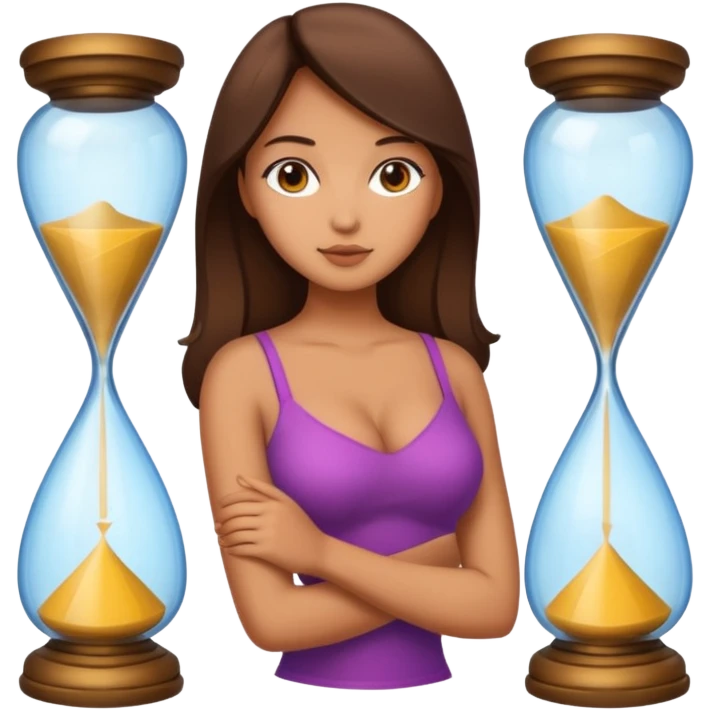 Girl with bbl  emoji