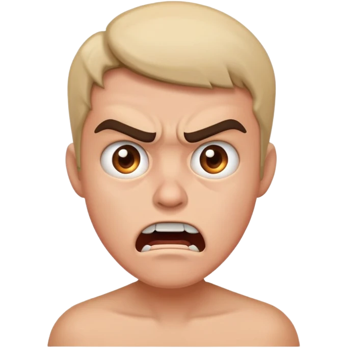 scared angry emoji