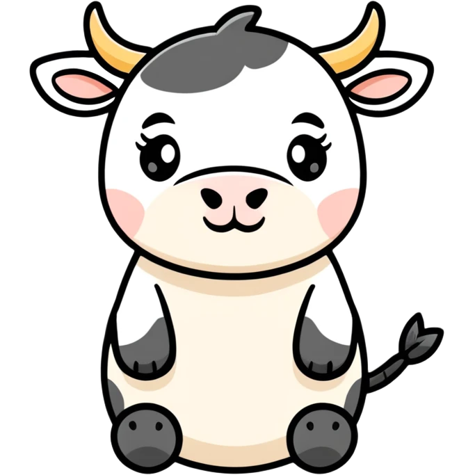 cow and seal  emoji