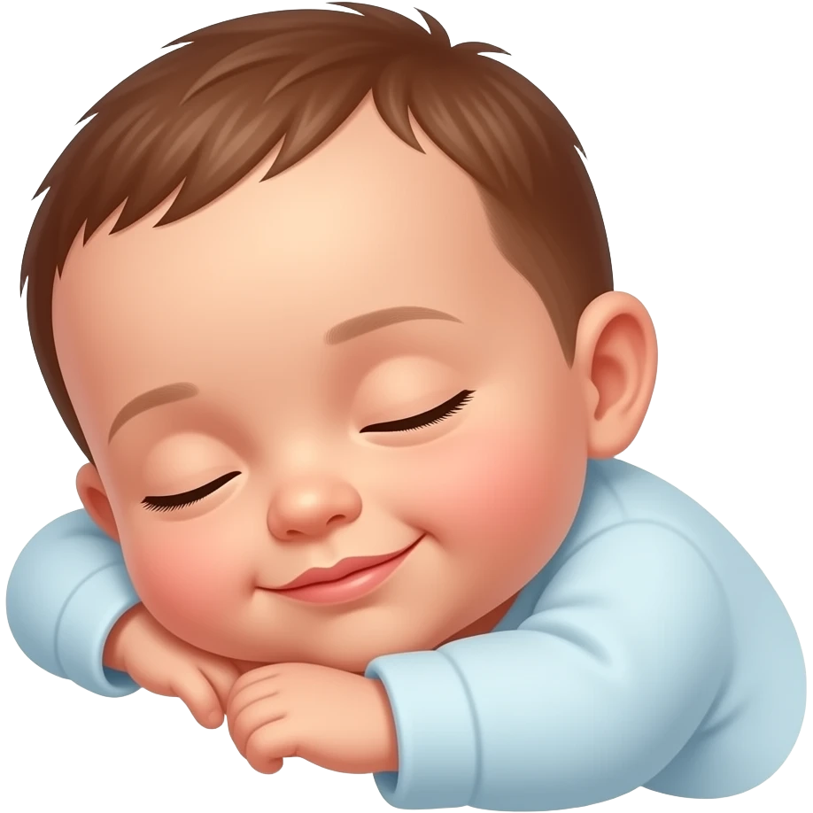 baby sleep emoji