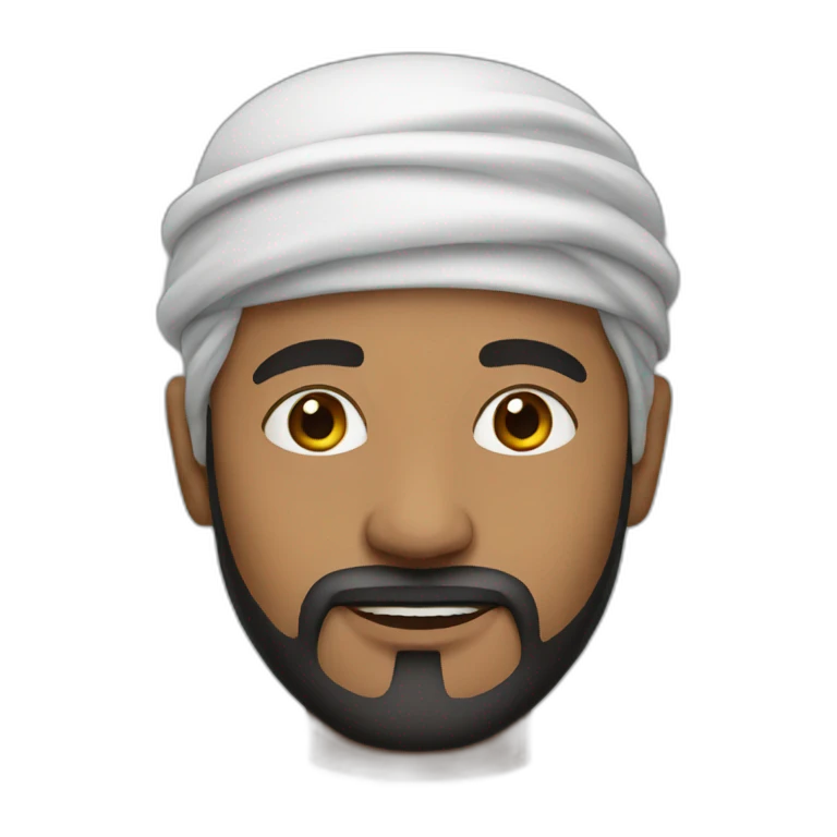muslim man emoji