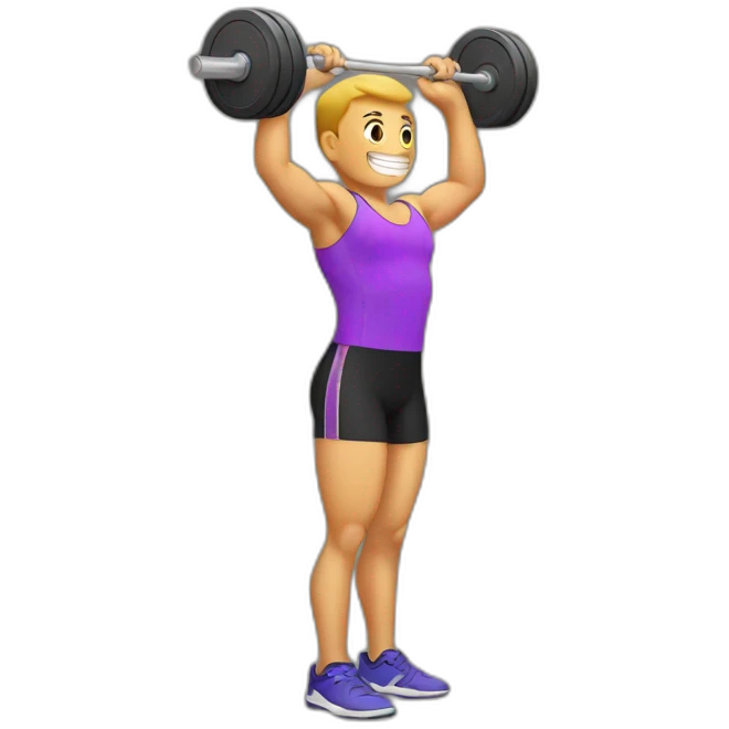 Weightlifting  emoji