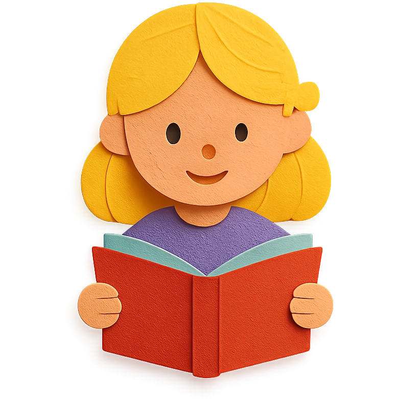 girl reading a book emoji