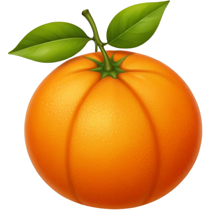 orange fruit emoji