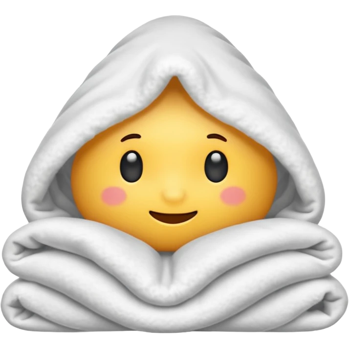 Something under the blanket emoji