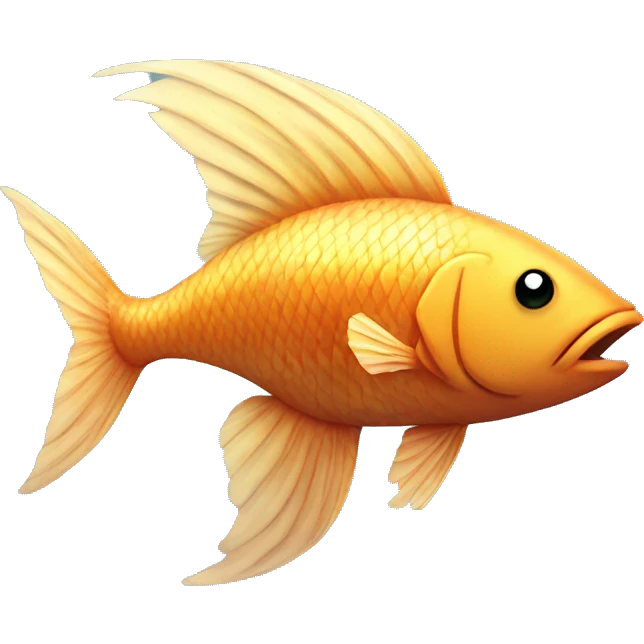 a fish with wings emoji