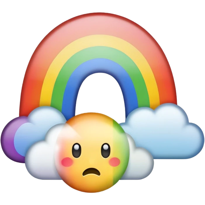 Bad rainbow emoji
