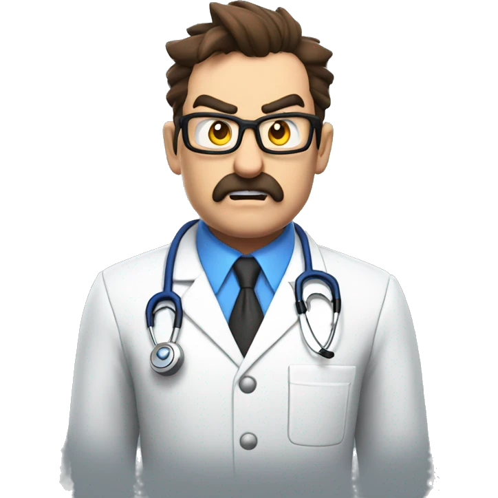 Angry dr Mario emoji