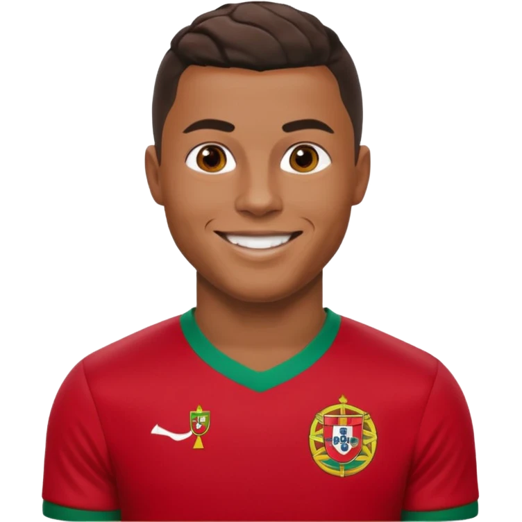 Ronaldo Portugal jersey  emoji