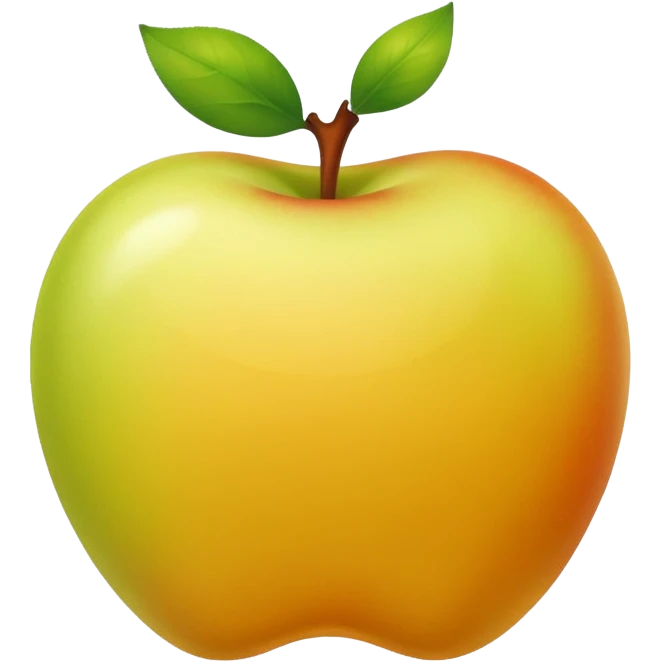 white apple emoji