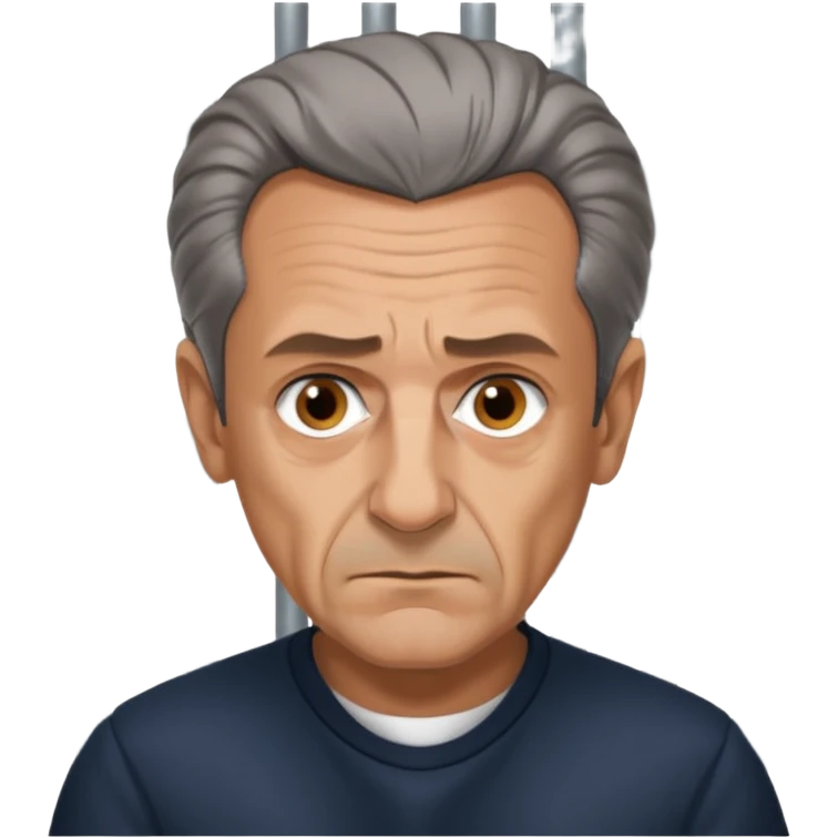 Nicolas sarkozy en prison  emoji