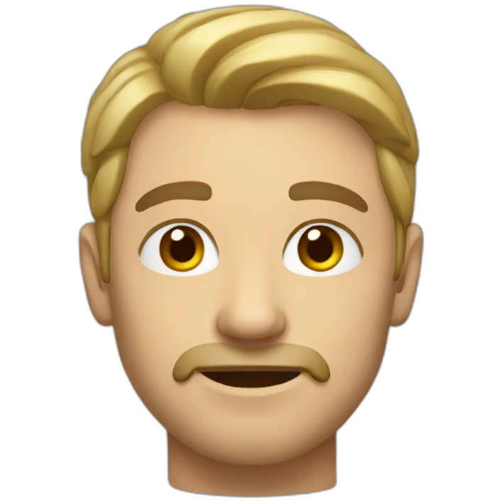 Caucasian man emoji
