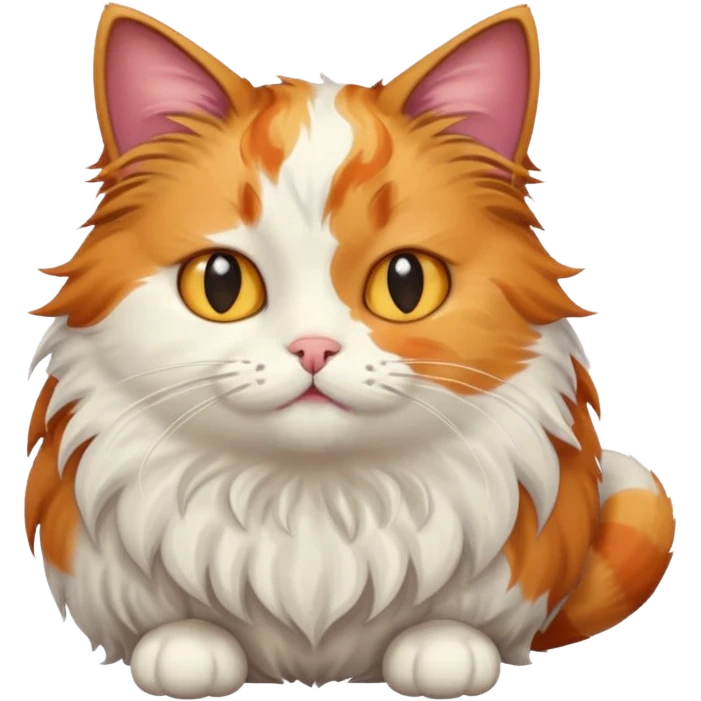 A farting cat emoji