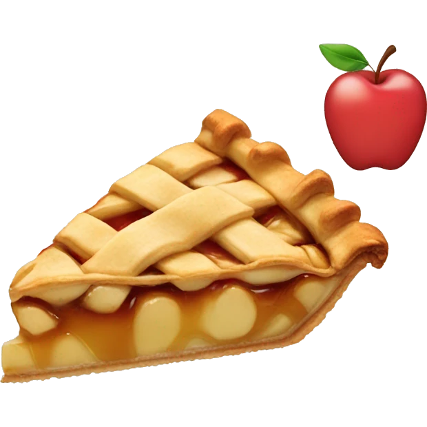 apple pie slice emoji