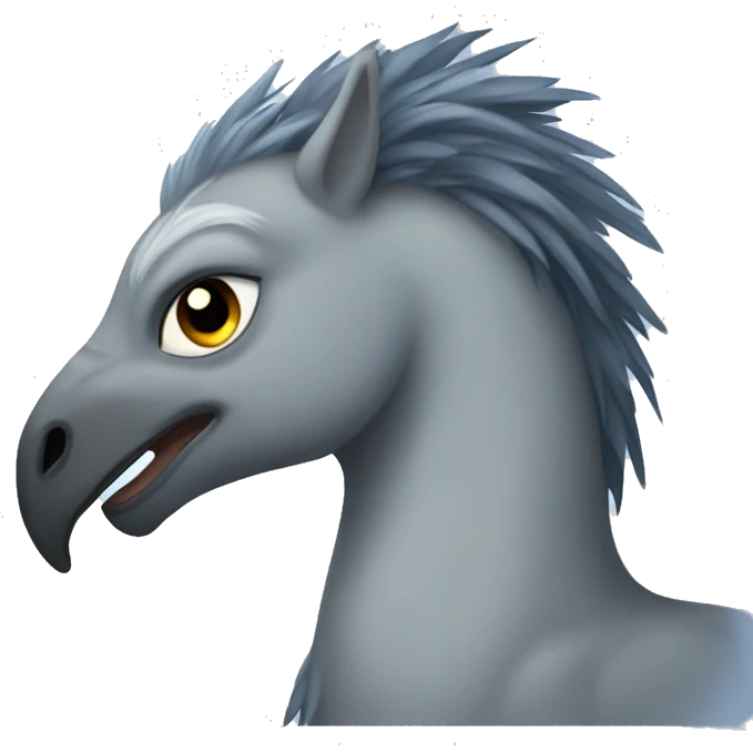Hippogriff emoji