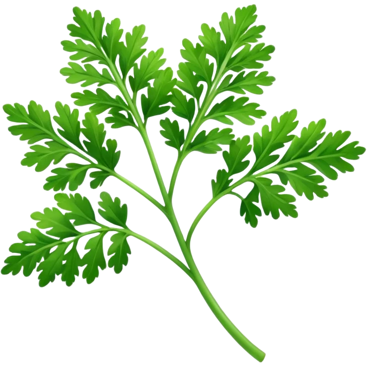 Hoja de perejil  emoji