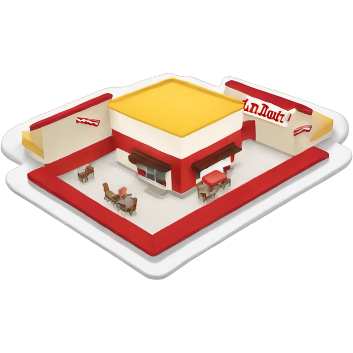 In-n-out restaurant  emoji