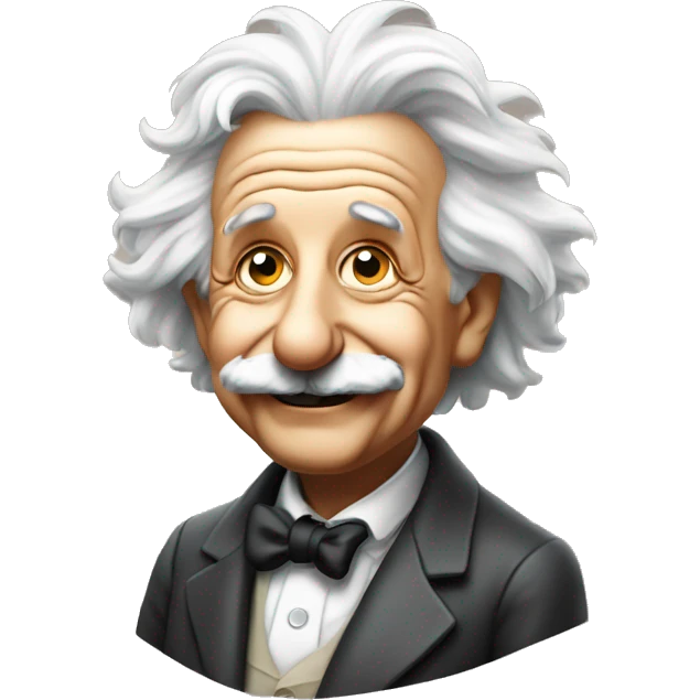 albert einstein vawes hand smiling emoji
