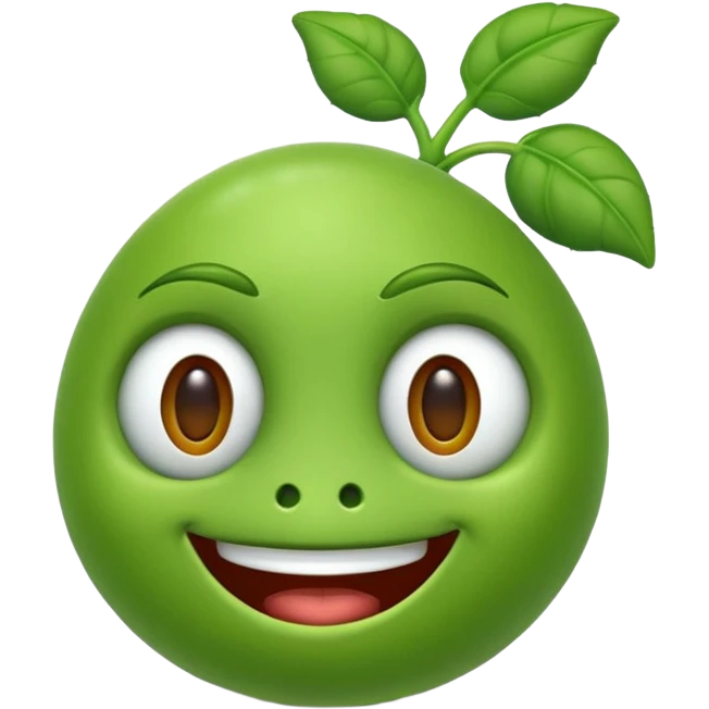 pea shooter pvz emoji