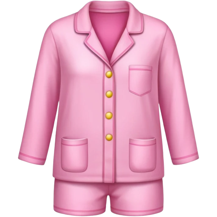 Pijama rosa  emoji