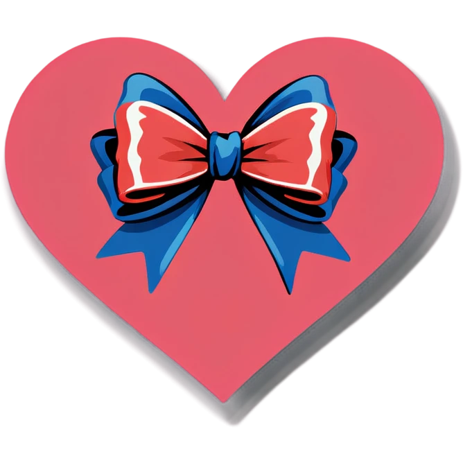 heart with bow emoji