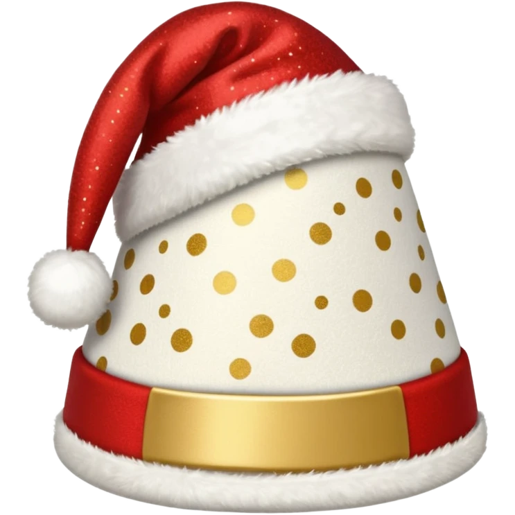 new year hat, christmas hat emoji