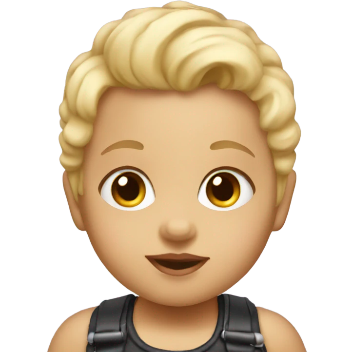 blonde Baby emoji
