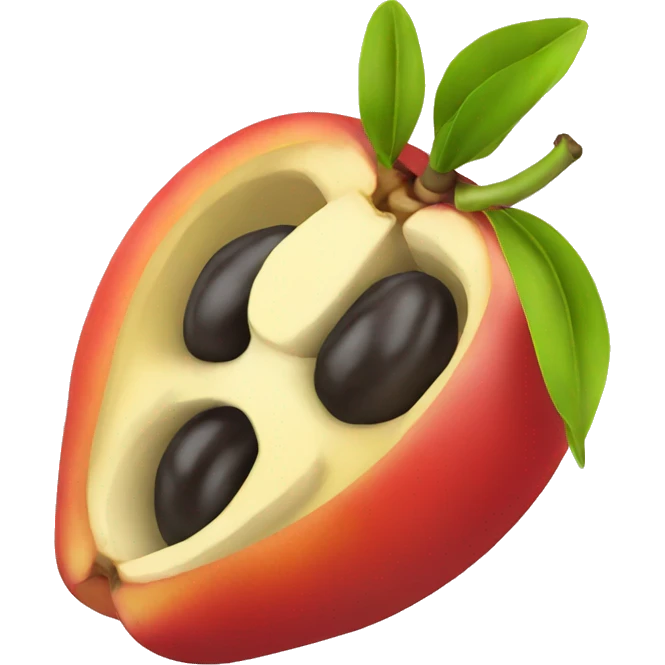 Ackee fruit emoji