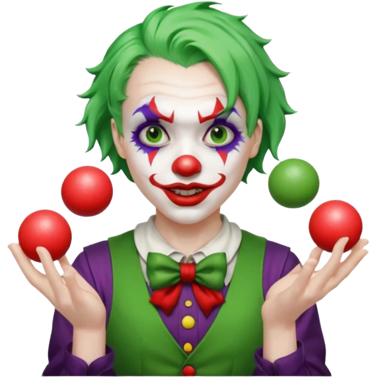 joker  Juggling Balls emoji