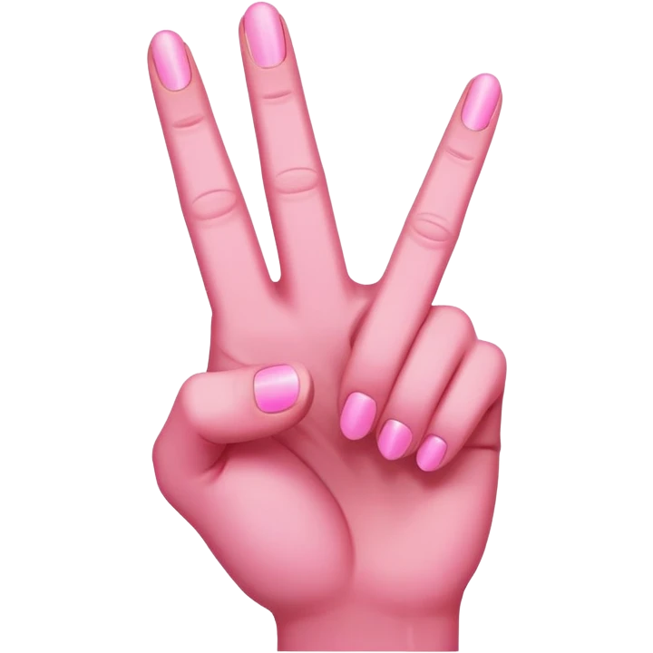 pink middle finger  emoji
